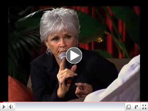 Byron Katie: I want the cancer to stop growing.
