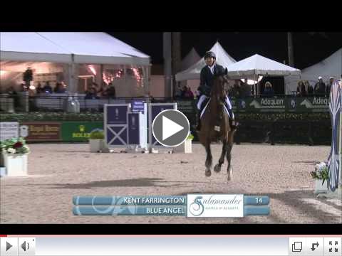 Watch Kent Farrington and Blue Angel in their winning round! http://youtu.be/Djsja-6iPtA