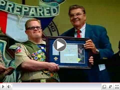 Man With Down Syndrome Receives Eagle Scout Honor