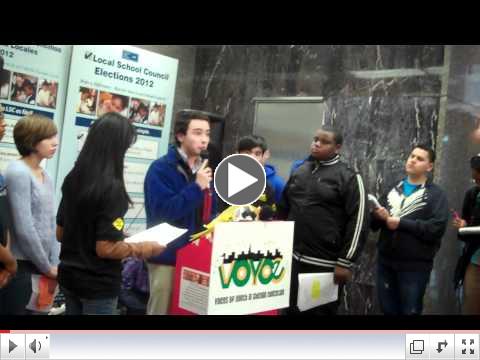 BSAC at VOYCE Press Conference, Chicago, IL
