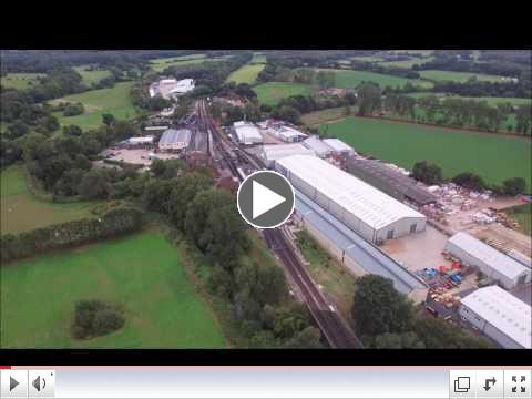 A drone's-eye view of the Railway, by Adrian Hodge.