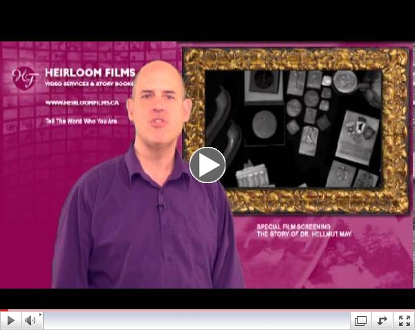 Special Film Screening: The Story of Dr. Hellmut May June 15 & 16