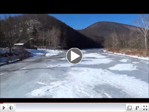 Pine Creek From above Ross Village to Slate Run and Schoolhouse Riffle March 2014
