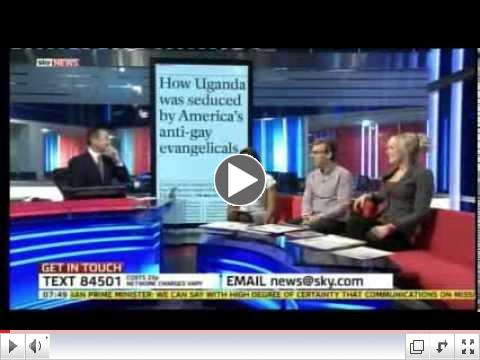 How Uganda was seduced by America's anti gay evangelicals SKY NEWS.