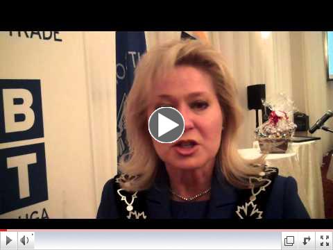 Mayor Bonnie Crombie at MBOT AGM 2014