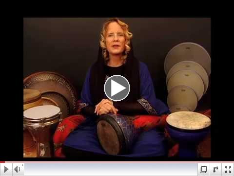 Rowan Storm ~ Introduction ~ Thinline Frame Drum ~ Partner Hand Symmetrical Method (1 of 4)