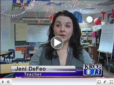 Jeni DeFeo takes her students on a virtual field trip using Skype.