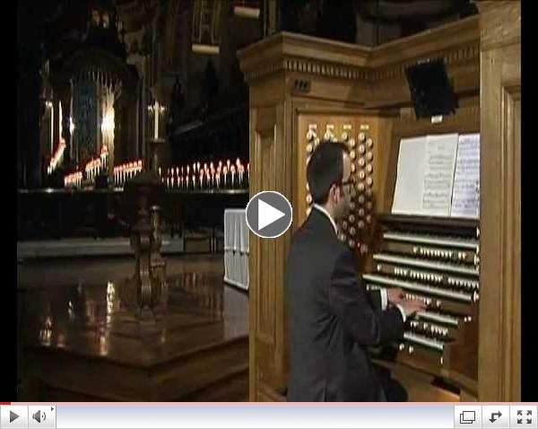 Simon Johnson playing the Grand Organ of St. Paul's Cathedral, London (1:19)