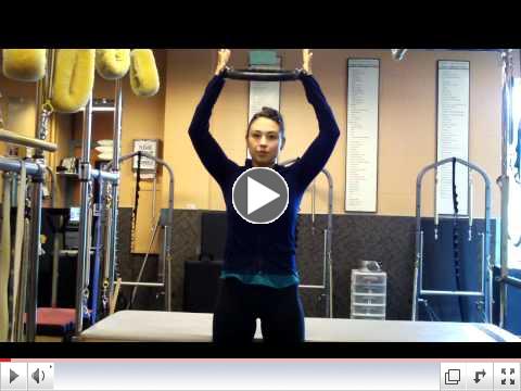 Pilates circle matwork