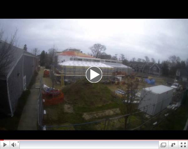 Edgartown Library Building Project Time-Lapse Video 1-7-15