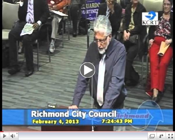 Eduardo Martinez at Council Meeting to Fill Counicl Vacancy