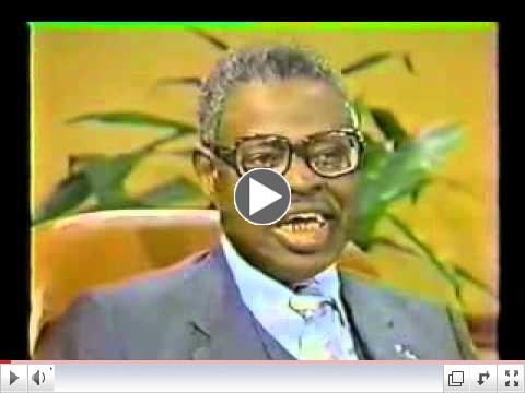 Dr. Yosef Ben Jochannan - The Master Teacher PT.1