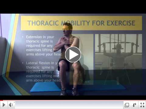 Thoracic Mobility - Sit twist exercises